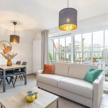 With Cosy Sunny Terrace Lägenhet Middelkerke